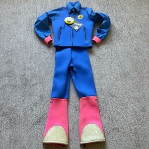 1980’s Body glove wind surfer bibs and jacket~